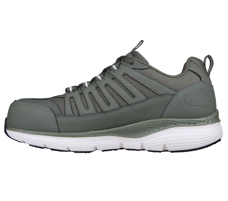 Pánské Pracovní Obuv Skechers Pracovní: Arch Fit SR - Riggit Zelene | CZ.200151GRN