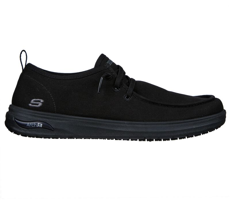 Pánské Pracovní Obuv Skechers Pracovní: Arch Fit Melo SR Černé | CZ.200170BLK