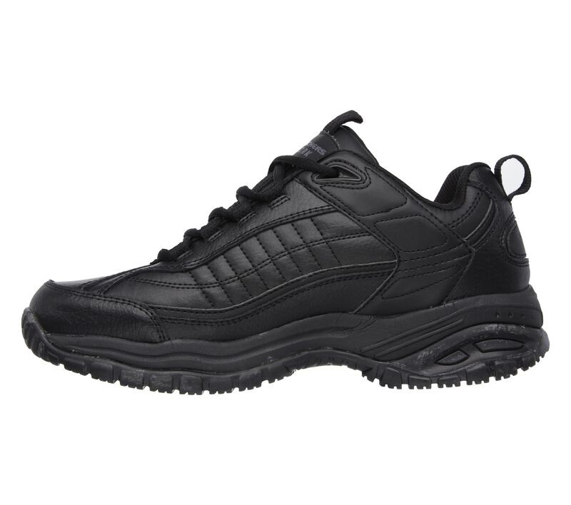 Pánské Pracovní Obuv Skechers Pracovní: Soft Stride - Galley Černé | CZ.76759BLK