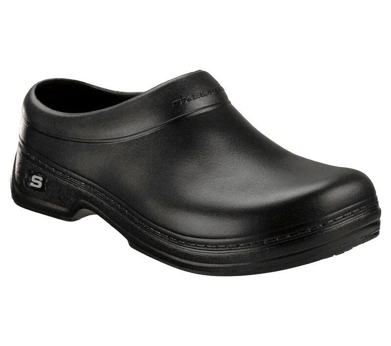 Pánské Pracovní Obuv Skechers Pracovní: Oswald - Balder Černé | CZ.76778BLK