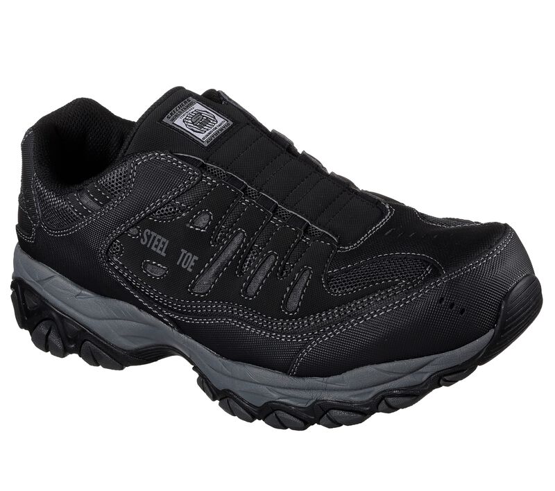 Pánské Pracovní Obuv Skechers Pracovní: Cankton - Ebbitt ST Černé | CZ.77161BLK