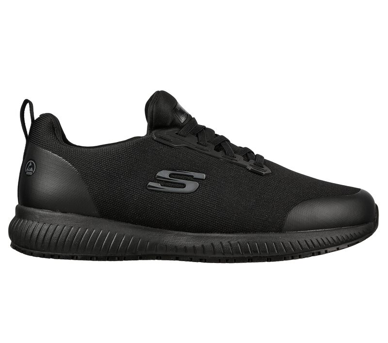 Pánské Pracovní Obuv Skechers Pracovní Relaxed Fit: Squad SR - Myton ESD Černé | CZ.200051BLK