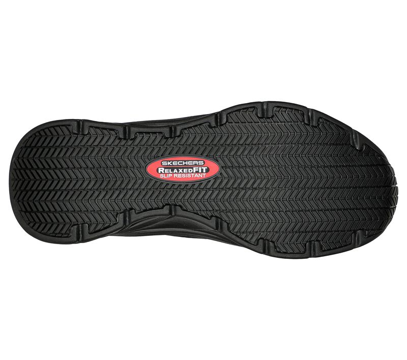 Pánské Pracovní Obuv Skechers Pracovní Relaxed Fit: D'Lux Walker SR - Oswah Černé | CZ.200097BBK