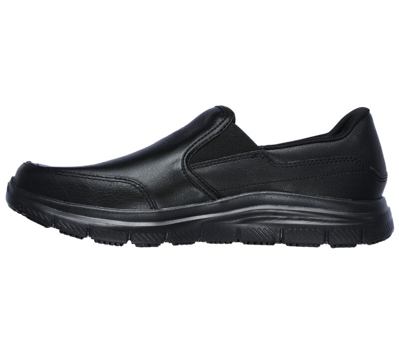 Pánské Pracovní Obuv Skechers Pracovní Relaxed Fit: Flex Advantage SR - Bronwood Černé | CZ.77071BLK