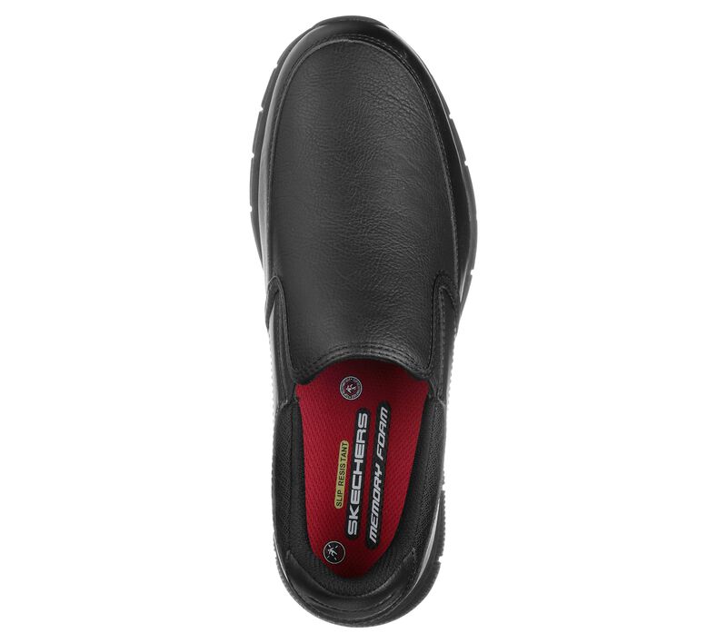 Pánské Pracovní Obuv Skechers Pracovní Relaxed Fit: Nampa - Groton SR Černé | CZ.77157BLK