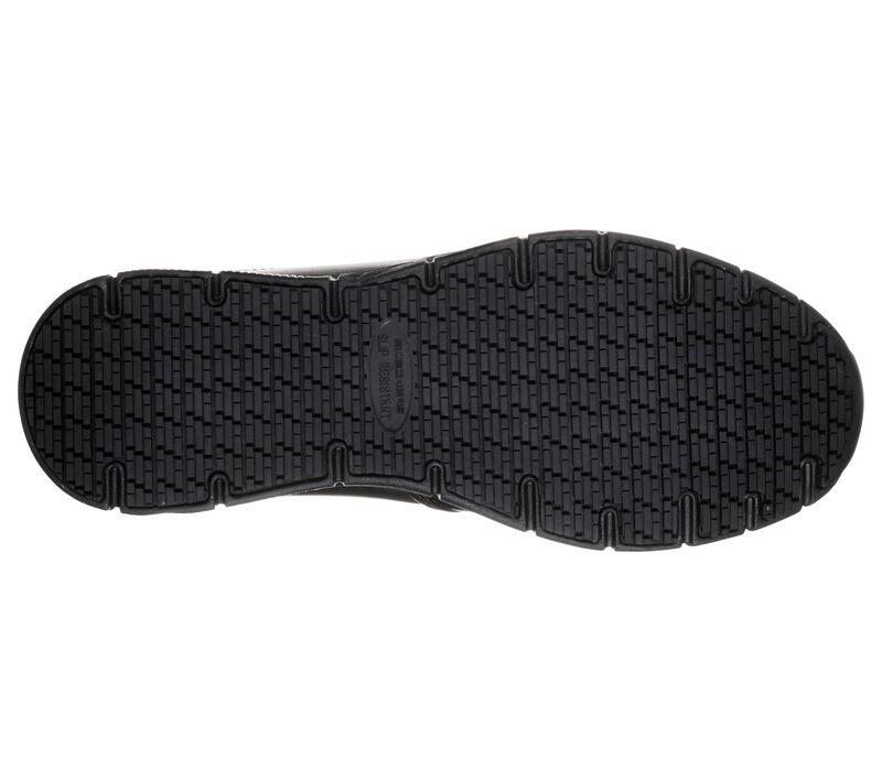 Pánské Pracovní Obuv Skechers Pracovní Relaxed Fit: Nampa - Groton SR Černé | CZ.77157BLK