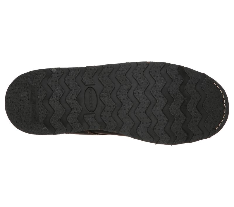 Pánské Pracovní Obuv Skechers Pracovní Relaxed Fit: Boydton Hnědé | CZ.77198CDB