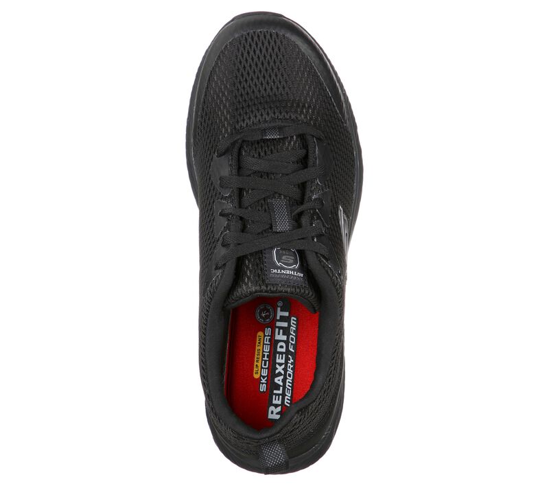 Pánské Pracovní Obuv Skechers Pracovní Relaxed Fit: DynaAir SR Černé | CZ.77520BLK