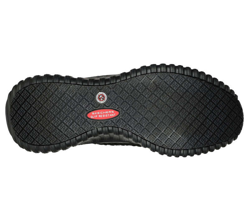 Pánské Pracovní Obuv Skechers Relaxed Fit Pracovní: Cicades - Maxtin Černé | CZ.200156BLK