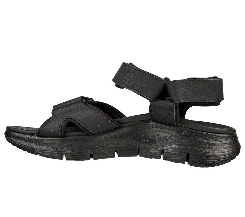 Pánské Sandály Skechers Arch Fit Sandal - Impactor Černé | CZ.237372BLK