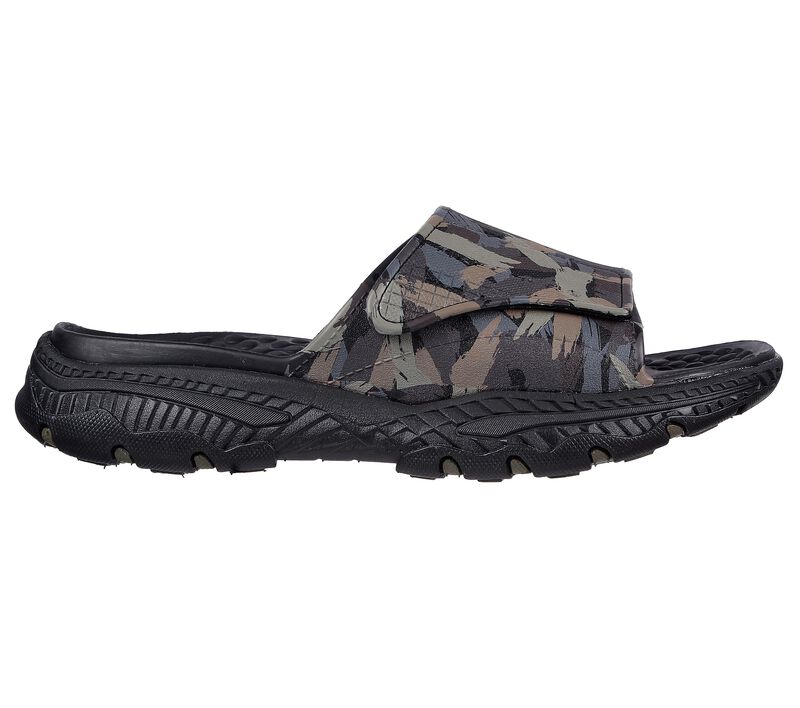 Pánské Sandály Skechers Foamies: Creston Ultra - Adventure Ready Černé Viacfarebný | CZ.243090BKMT