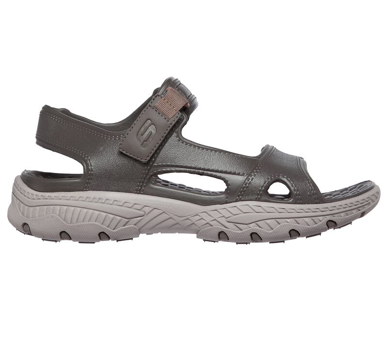 Pánské Sandály Skechers Foamies: Creston Ultra Šedé Hnědé | CZ.243094TPE