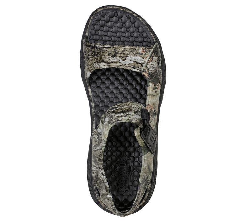 Pánské Sandály Skechers Foamies: Creston Ultra - Evolvin Pursuit Černé Viacfarebný | CZ.243121BKMT