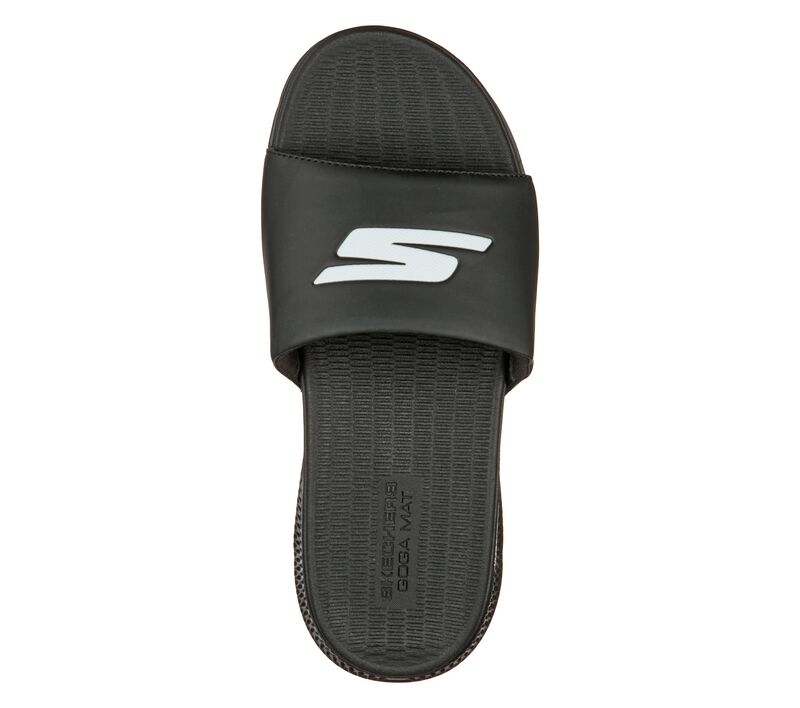 Pánské Sandály Skechers GO Consistent Sandal Černé Bílé | CZ.229030BKW