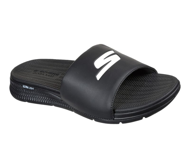 Pánské Sandály Skechers GO Consistent Sandal Černé Bílé | CZ.229030BKW