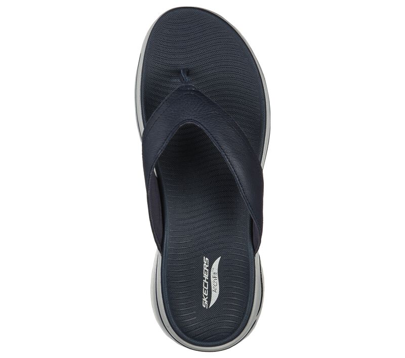 Pánské Sandály Skechers GO WALK Arch Fit Sandal Tmavě Blankyt | CZ.229022NVY