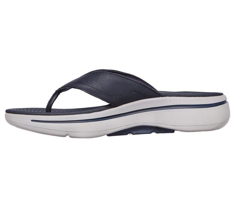 Pánské Sandály Skechers GO WALK Arch Fit Sandal Tmavě Blankyt | CZ.229022NVY