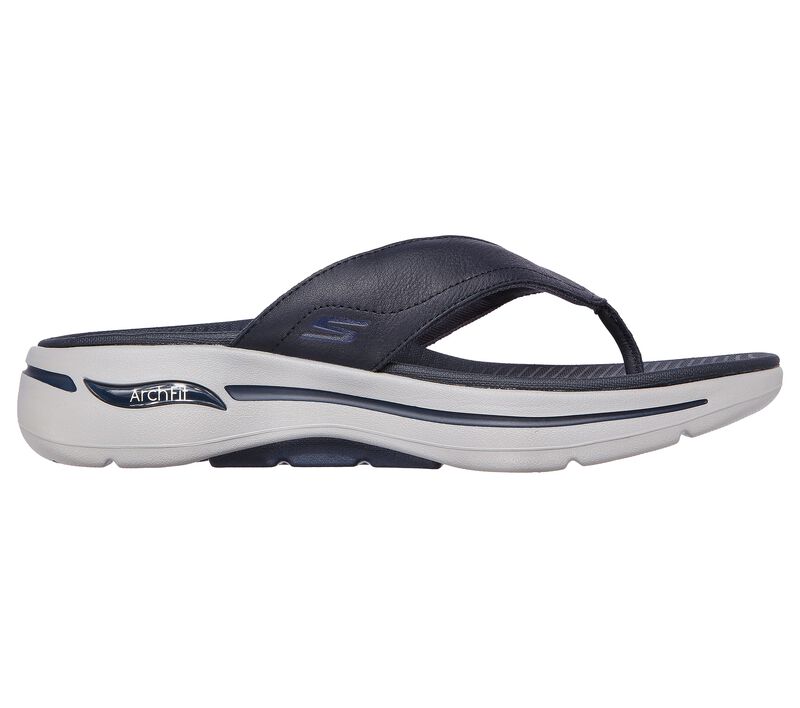 Pánské Sandály Skechers GO WALK Arch Fit Sandal Tmavě Blankyt | CZ.229022NVY