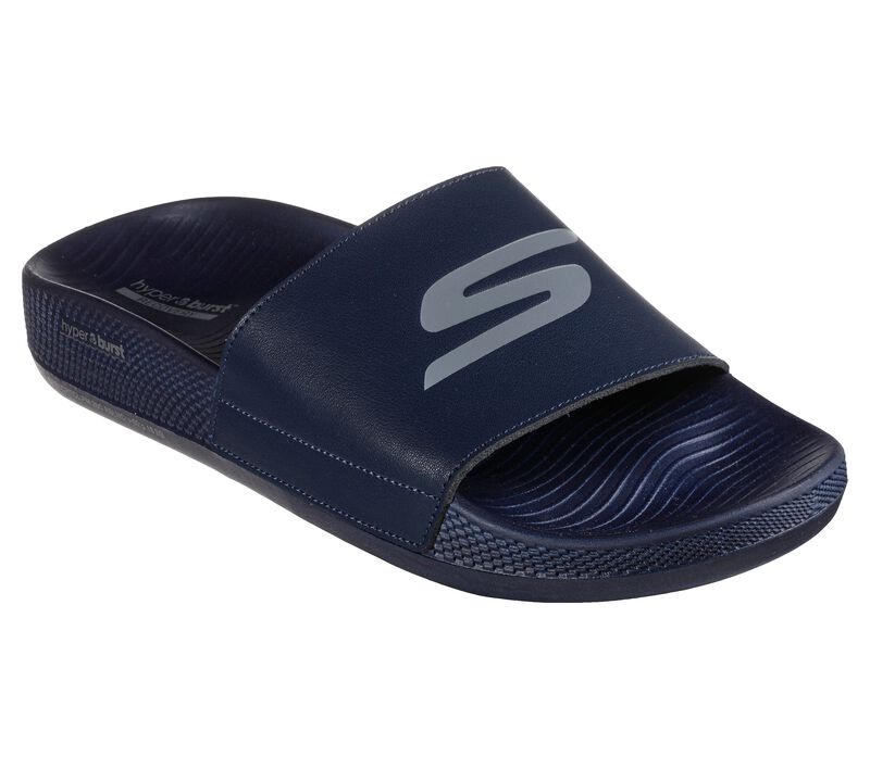 Pánské Sandály Skechers Hyper Pantofle Tmavě Blankyt | CZ.220230NVY