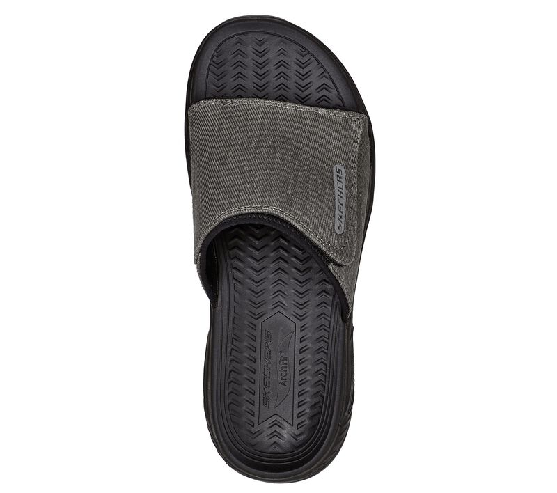 Pánské Sandály Skechers Relaxed Fit: Arch Fit Motley SD - Kester Černé | CZ.204414BLK