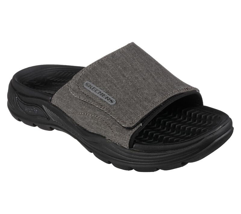 Pánské Sandály Skechers Relaxed Fit: Arch Fit Motley SD - Kester Černé | CZ.204414BLK