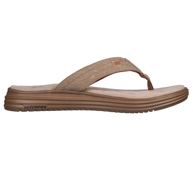 Pánské Sandály Skechers Relaxed Fit: Proven SD - Radnor Hnědé | CZ.204576TAN