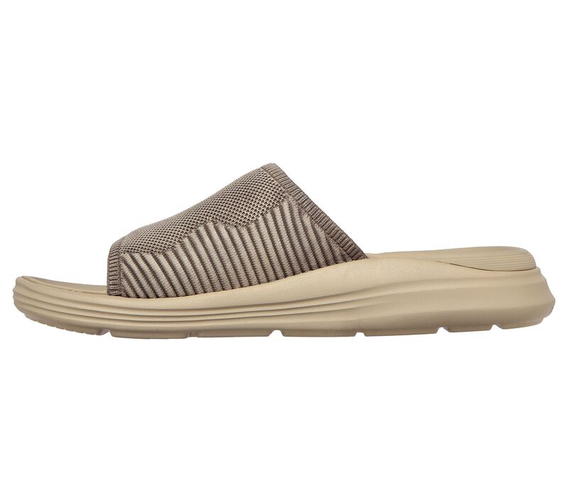 Pánské Sandály Skechers Relaxed Fit: Sargo - Mar Way Světle Hnědé | CZ.204384LTBR