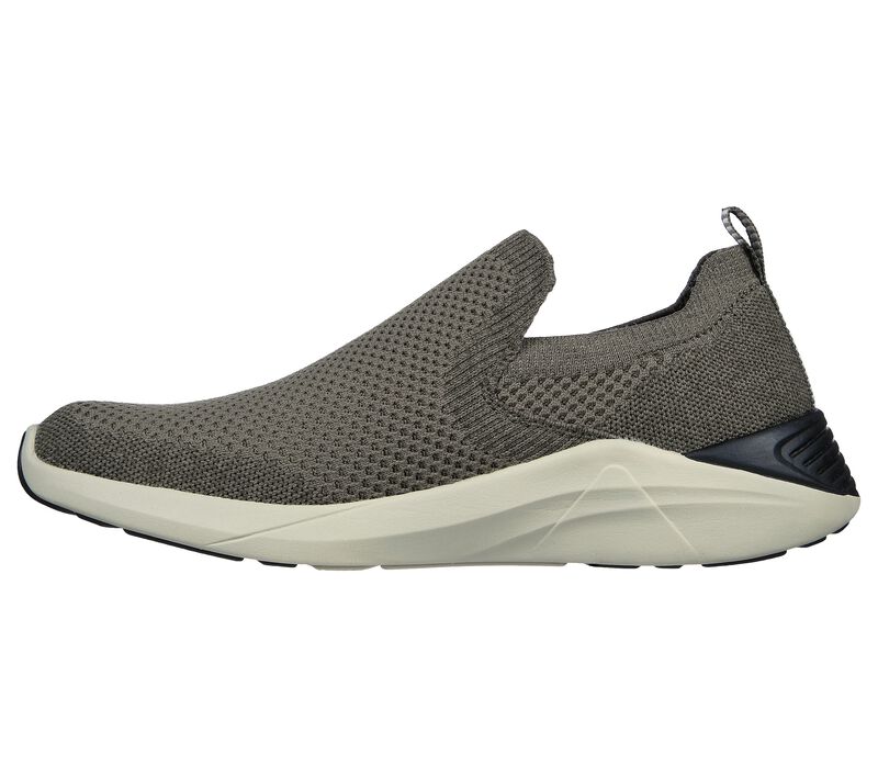 Pánské Slip On Skechers Arch Fit A-Linear - Rune Olivy Zelené | CZ.222151OLV