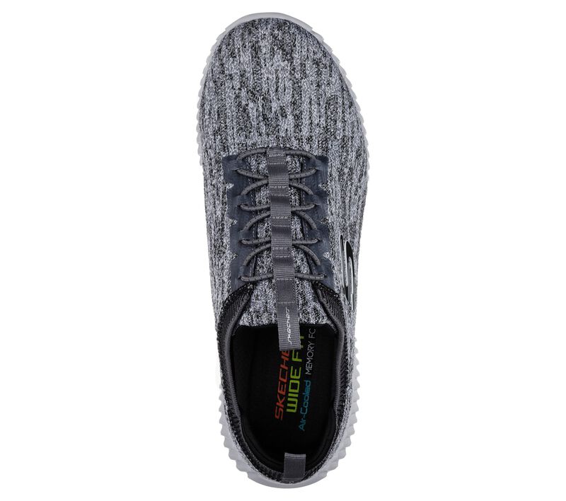 Pánské Slip On Skechers Elite Flex - Hartnell Šedé Černé | CZ.52642GYBK