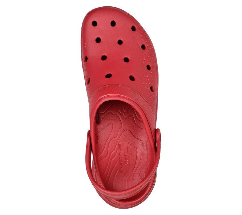 Pánské Slip On Skechers Foamies: Arch Fit - Valiant Červené | CZ.243160RED