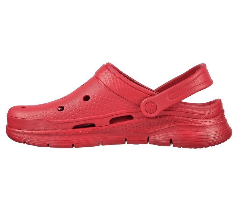 Pánské Slip On Skechers Foamies: Arch Fit - Valiant Červené | CZ.243160RED