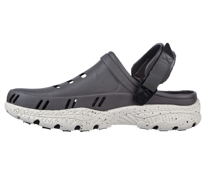 Pánské Slip On Skechers Foamies: Creston Ultra - Venturous Tmavě Šedé Hnědé | CZ.243111CZ.P