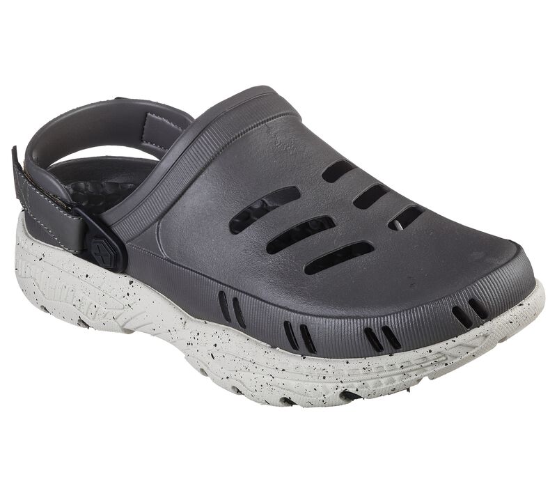 Pánské Slip On Skechers Foamies: Creston Ultra - Venturous Tmavě Šedé Hnědé | CZ.243111CZ.P