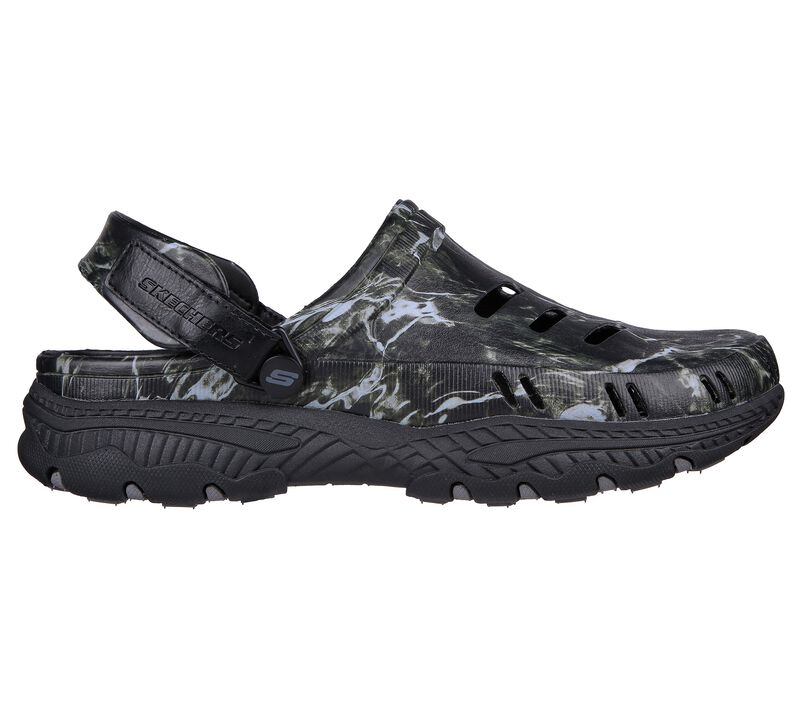 Pánské Slip On Skechers Foamies: Creston Ultra - His Element Černé Bílé | CZ.243118BKW