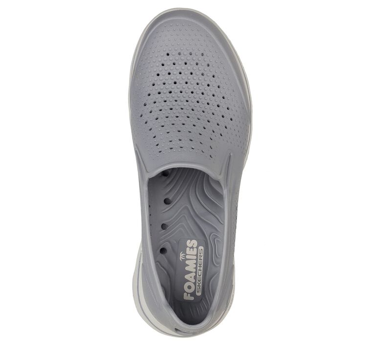 Pánské Slip On Skechers Foamies: GO WALK 5 - Easy Going Šedé | CZ.243000GRY