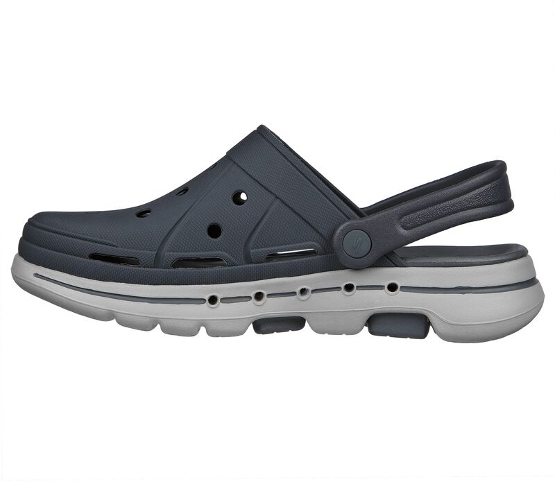 Pánské Slip On Skechers Foamies: GO WALK 5 - Key Choice Šedé | CZ.243032CHAR