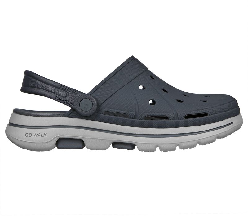 Pánské Slip On Skechers Foamies: GO WALK 5 - Key Choice Šedé | CZ.243032CHAR