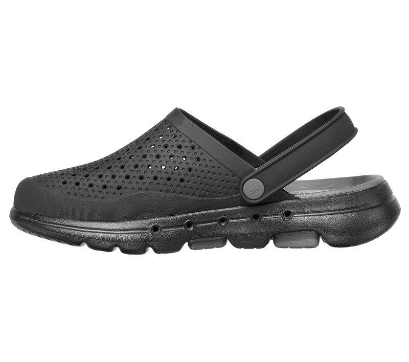 Pánské Slip On Skechers Foamies: GOwalk 5 - Astonished Černé Šedé | CZ.243002BKCC