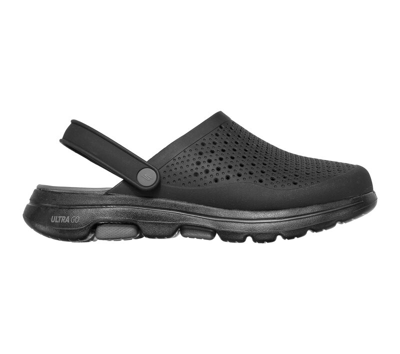 Pánské Slip On Skechers Foamies: GOwalk 5 - Astonished Černé Šedé | CZ.243002BKCC