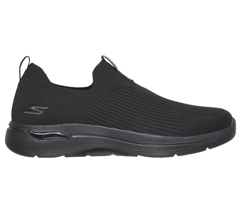 Pánské Slip On Skechers GO WALK Arch Fit - Iconic Černé | CZ.216118BBK