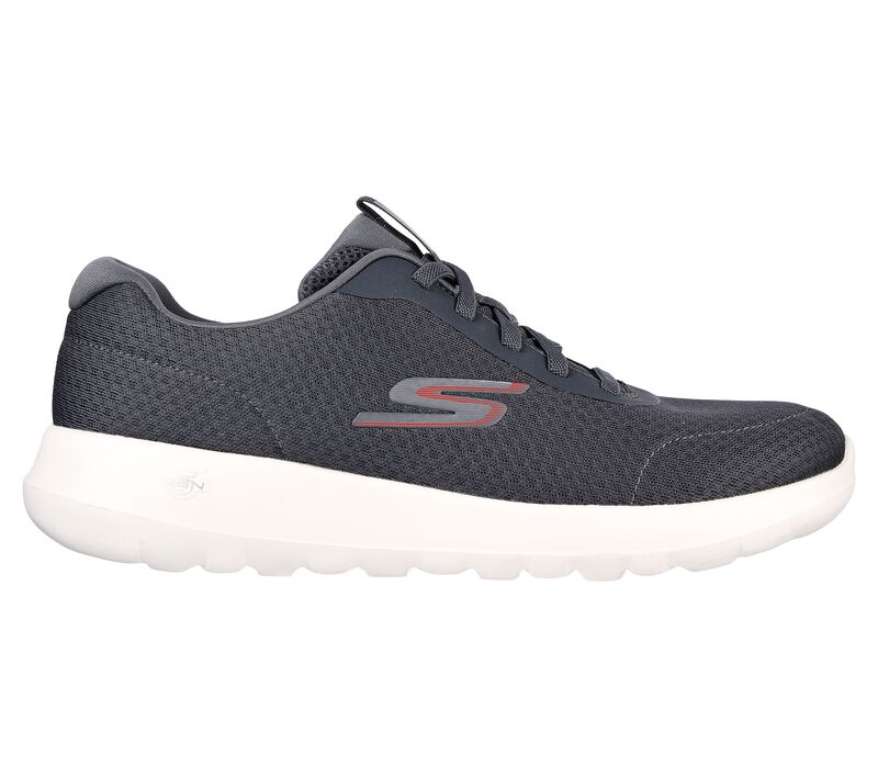 Pánské Slip On Skechers GO WALK Max - Midshore Šedé Červené | CZ.216281CCRD