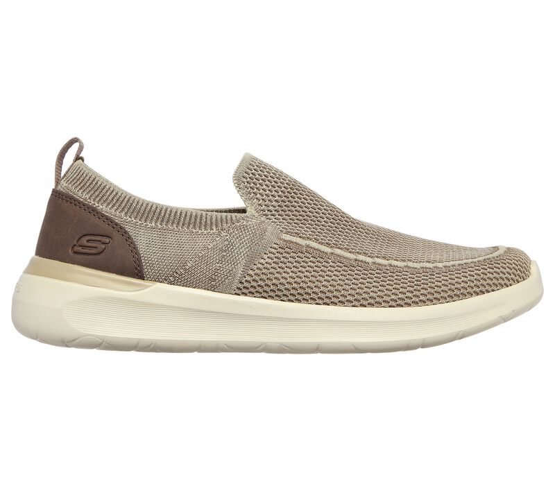 Pánské Slip On Skechers Lattimore - Warner Hnědožlutý | CZ.210275KHK