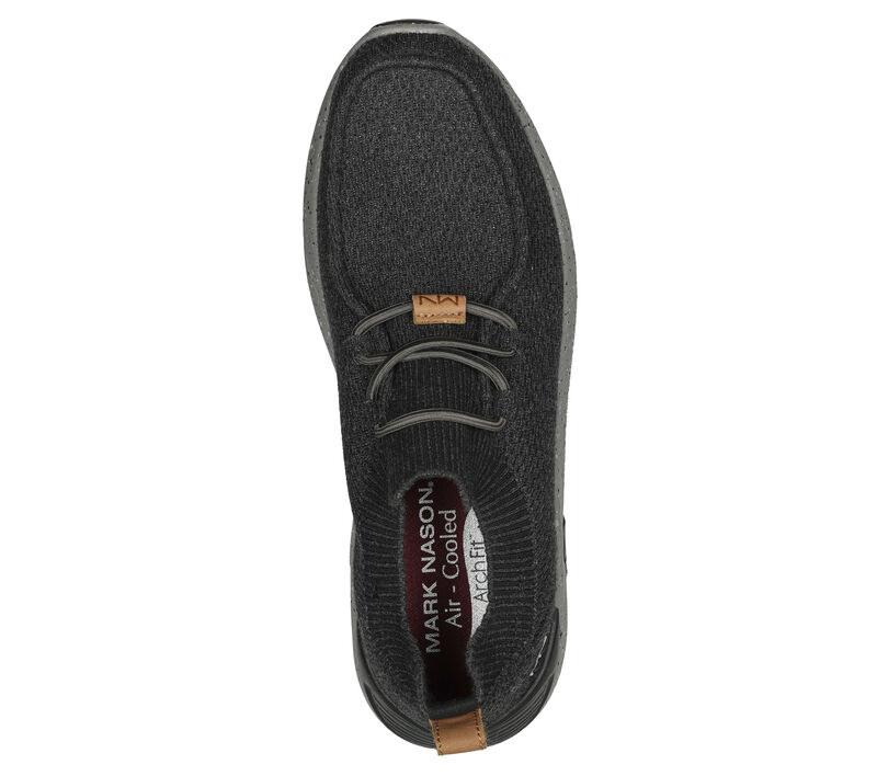 Pánské Slip On Skechers Mark Nason Arch Fit A-Linear - Largo Černé | CZ.222172BLK