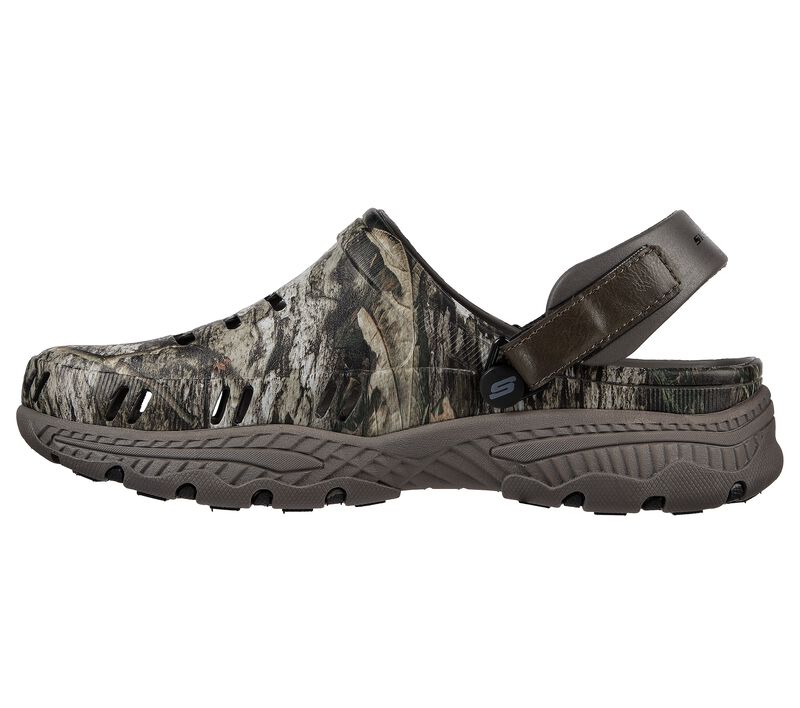 Pánské Slip On Skechers Mossy Oak, Foamies: Creston Ultra - Country Vibes Hnědožlutý | CZ.243120KHK