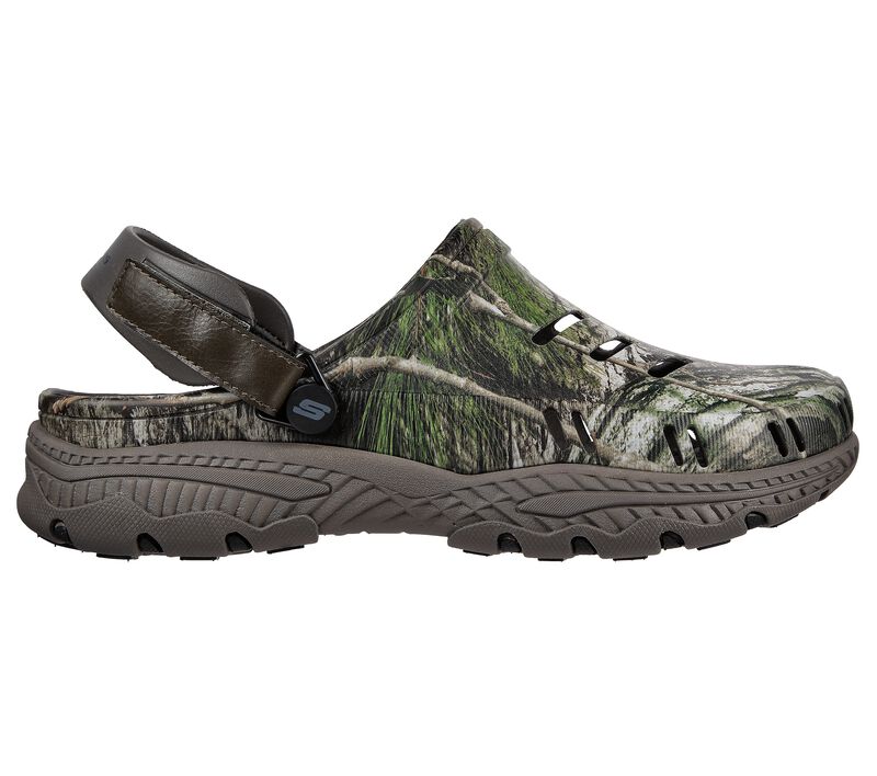 Pánské Slip On Skechers Mossy Oak, Foamies: Creston Ultra - Country Vibes Hnědožlutý | CZ.243120KHK