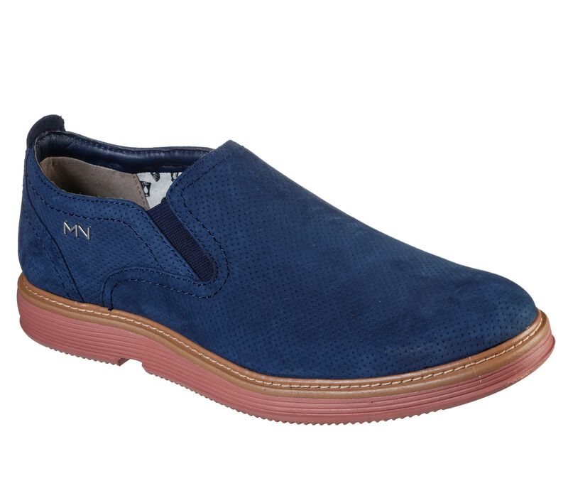 Pánské Slip On Skechers Parallux - Torres Tmavě Blankyt | CZ.225030NVY