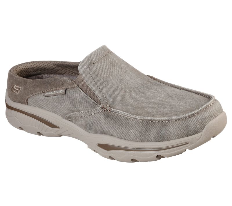 Pánské Slip On Skechers Relaxed Fit: Creston - Backlot Hnědožlutý | CZ.204017KHK