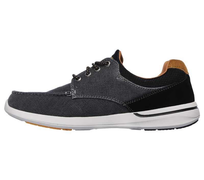 Pánské Slip On Skechers Relaxed Fit: Elent - Mosen Černé | CZ.65493BLK