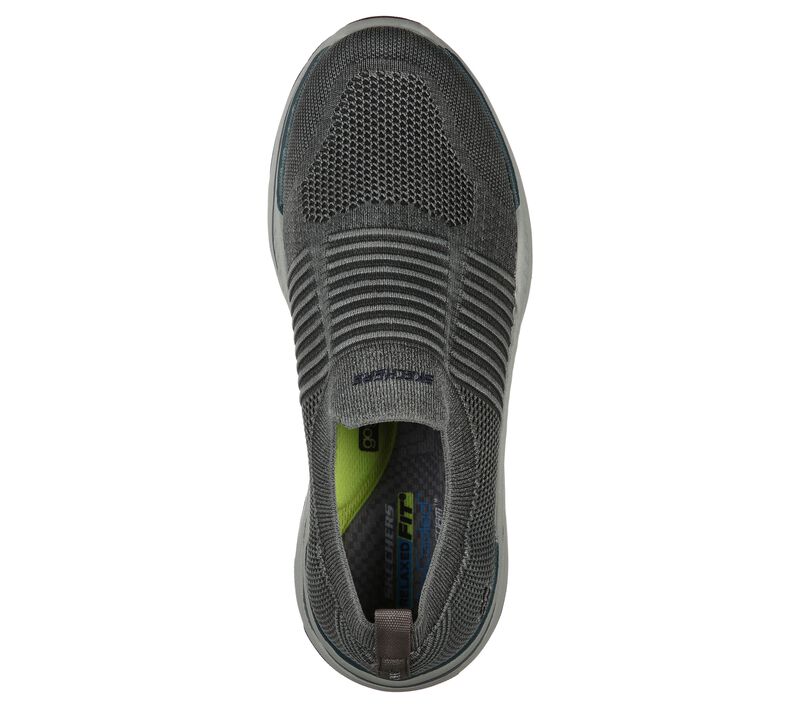 Pánské Slip On Skechers Relaxed Fit: Expected 2.0 - Hersch Šedé | CZ.204364GRY