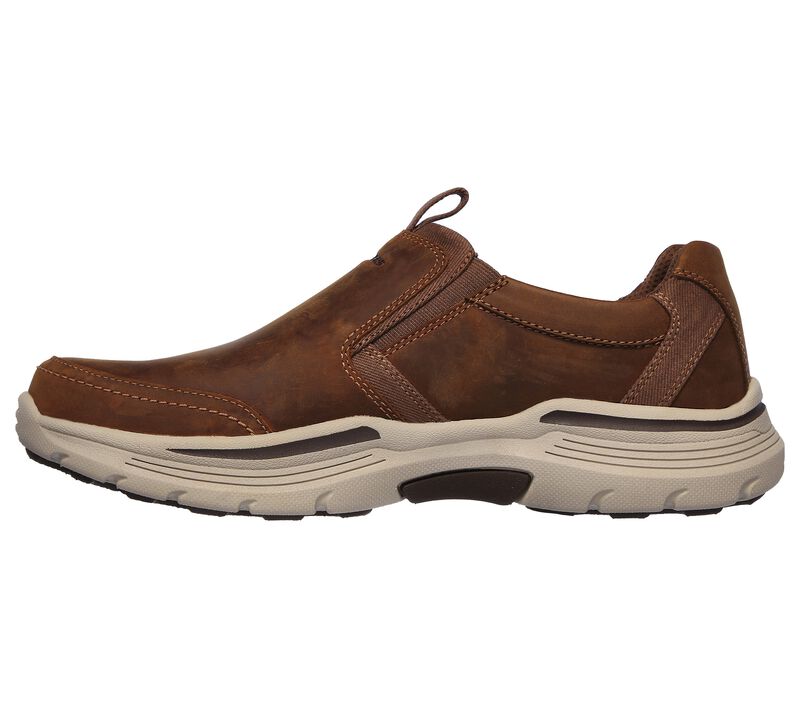 Pánské Slip On Skechers Relaxed Fit: Expended - Morgo Hnědé | CZ.66297CDB